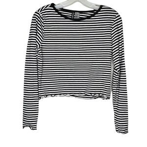 Divided Striped‎ Shirt
